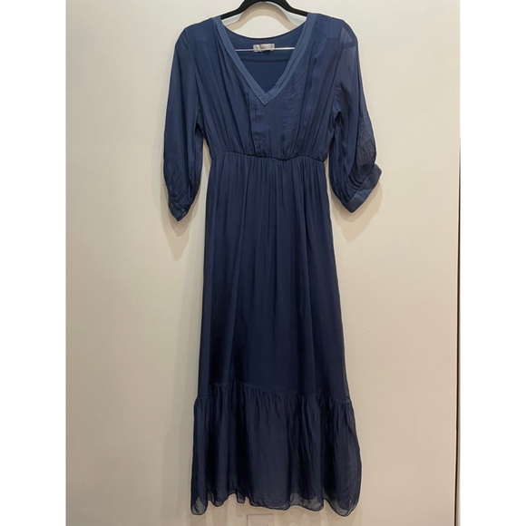 Women's Lara Guidi Maxi Dress, M, Navy - Picture 1 of 7